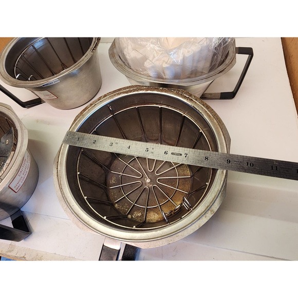 Lot 2 Fetco Grindmaster ABB1.5SS Stainless Steel Brewing Funnel Free Shipping - Picture 10 of 13